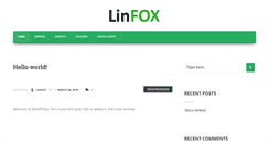 Desktop Screenshot of linfox.com.br